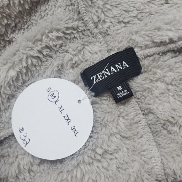 Sherpa Cardigan Hoodie - Picture 5 of 8